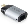 Adapteris USB Dicota USB-C - RJ-45 Sidabrinė (D32048)