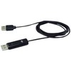 Digital Data Communications Conceptronic USB 2.0 1,8 m, 1,8 m, juodas, USB A, USB A, kištukas/kištukas, 40 g