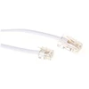 Digital Data Communications Skaitmeniniai duomenys - Telefono kabelis - RJ-45 (kištukas) į RJ-11 (kištukas) - 3 m - baltas