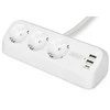 Digitus 3-way office socket strip with 2x USB-A and 1x USB-C connections | DA-70626