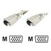 Kabelis VGA Goobay M/M Gold mėlyna - 1.8m