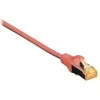 Digitus CAT 6A SFTP 0.5m LSSH Raudonas kabelis (SFTP6A005R)