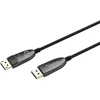 Digitus DisplayPort AOC hibridinis šviesolaidinis kabelis, UHD 8K, 70 m, 70 m, DisplayPort, DisplayPort, vyriškas, vyriškas, 7680 x 4320 pikselių