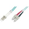 Digitus LWL Patchkabel DGITUS LC - > SC 10.00m Multimode Duplex OM3 - DK- 2532 - 10 / 3