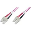 DIGITUS LWL Patchkabel SC -> SC 3.00m Multimode Duplex OM4