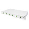 Digitus Digitus Fiber Optic Splice Box – 1U – Equipped – 6x LC APC DX – OS2