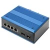 Šakotuvas Jungiklis Digitus DIGITUS pramoninis 4+2 prievadas Gigabit Ethernet jungiklis 4 prievadas GE RJ 54 2 GE SFP prievadas