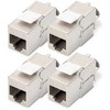 Digitus Digitus Módulo Keystone CAT 6A, revestido, sem ferramentas - 4 kst