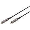 Assmann Electronic DIGITUS USB Type-C-USB Type-C AOC hibridinis FO kabelis 4K 60Hz USB 3.1 SPEC 20m