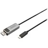 „Digitus“ | Dvikryptis adapterio kabelis | DB-300334-010-S | USB-C į DisplayPort