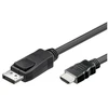 GoodConnections Kabelis Alcasa DisplayPort - HDMI 5m juoda (DP-HDMI5)
