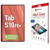 Displex Planšetinio kompiuterio ekrano apsauginė plėvelė iš grūdinto stiklo (9H) Samsung Galaxy Tab S10 FE+, ekologiškas tvirtinimo rėmelis, nedūžtanti, skaidri ekrano apsauginė plėvelė, 9H, 1 vnt.