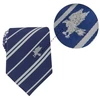 Distrineo Sas Harry Potter Haris Poteris - Ravenclaw - Prabangus kaklaraištis su metaliniu segtuku