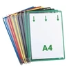 Djois Tarifold PVC rėmeliai A4x10, juodi 385x50x245mm 0,552kg (10 vnt.) - (10 vnt. pakuotėje)