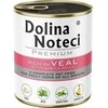 DOLINA NOTECI Premium turtinga veršiena su žaliais žirneliais – šlapias šunų maistas – 800g