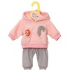 Zapf Dolly Moda Jogging Suit Rožinė L