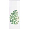 Home Styling Collection Pakabinamas oro drėkintuvas, keraminis, baltos spalvos su augalų motyvais, 300 ml