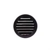 Duka Ventilation Venecijos žaliuzės Dusav 9011 išorinės Ø125 mm juodos
