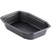 Duni 1 skyriaus padėklas 800 ml 215x148x40 mm HMR PP juodas, 328 vnt. dėžėje