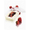 Duni Plastikinis padėklas „Fixpack“ kvadratinis PP, skaidrus, 146x110x41mm, 350ml, 500 vnt./indelis - (500 vnt.)