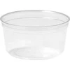 Duni Crystal Deli, Dubuo, Apvalus, Polietileno tereftalatas (PET), Skaidrus, Monochromatinis, 350 vnt.