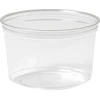 Duni Crystal Deli, Dubuo, Apvalus, Polietileno tereftalatas (PET), Skaidrus, Monochromatinis, 350 vnt.