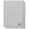 Durable DURABLE Zahlenregister A4 gepr Taben 1-52 PP volldeck. grau