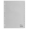 Laikiklis Durable DURABLE Zahlenregister A4 1-15 PP volldeck. grau