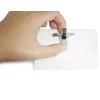 Staples DURABLE Identyfikator samolaminujacy su kombi klipem, 25 vnt