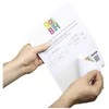 Durable DURABLE VISITOR BADGE Namesschilder mit EURO-Lochung 100Stk