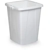 Durable Šiukšlių dėžė DURABIN® 90L kvadratinė, balta