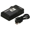 Duracell skaitmeninio fotoaparato akumuliatoriaus įkroviklis, USB, vidinis akumuliatoriaus įkroviklis, „Sony NP-BN1“, juodas, 5 V, 5 V