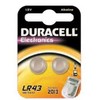 Duracell LR43, Vienkartinė baterija, SR43, Šarminė, 1,5 V, 2 vnt., Mygtukas / moneta