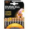 Duracell MN2400B8, Vienkartinės baterijos, AAA, Šarminės, 1,5 V, 8 vnt., 48 mm