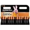Duracell Plius, vienkartinė baterija, AA, šarminė, 1,5 V, 10 vnt., juoda, auksinė