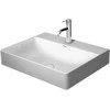 Duravit DuraSquare vask 60x47 - uden overløb med hanehul
