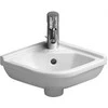 Duravit Praustuvas rankoms Starck3 kampinis 43x38cm hh &amp; o.l.