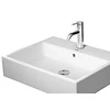 Duravit Rankų praustuvė Veri Air 600x470 su maišytuvu ir vandens nubėgimu balta