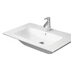 Duravit ME by Starck praustuvas - 83 cm, balta, aukšto blizgumo, 1 maišytuvo anga