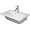 Duravit ME by Starck kriauklė 63x40cm - Kompaktiška su maišytuvo anga ir perpildymo anga