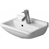 Duravit Starck 3 Handrinse praustuvas, prie sienos tvirtinamas kriauklė, keraminė, balta, 450 mm