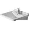 Duravit Starck 3 praustuvas, Viršutinis montavimas, Keramika, Balta, 600 mm