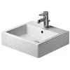 Duravit Vero Washbasin, furniture washbasin, Top-mounted sink, Ceramic, Baltas, 500 mm
