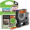 DYMO D1 patvari juosta 12 mm x 3 m, įvairių spalvų/oranžinė