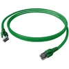 Easylan Kabelis krosowy EasyLan FlexBoot Cat.6A, S/FTP, žalia, 0,5 m