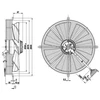 Ventiliatorius Ebm Papst Variklis S4D350-AT24-52