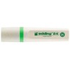 Edding 24 EcoLine, 1 vnt., Šviesiai žalia, Kalto formos antgalis, Žalia, Balta, 5 mm, Vokietija