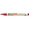EDDING 25 EcoLine - Raudona - Bullet tip - Polypropylene (PP) - Medium - 1 mm - Cardboard - Glass - Leather - Metal - Paper - Plastic - Wood
