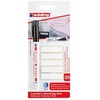 Edding 8408, Juodas, tip, Juodas, Raudona, Baltas, 0.75 mm, Cardboard, Glass, Metal, Paper, Plastic, Niemcy