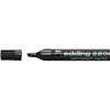Permanentinis žymeklis Edding 2200C, kirstu galiuku, 1,5-3mm, juodos spalvos